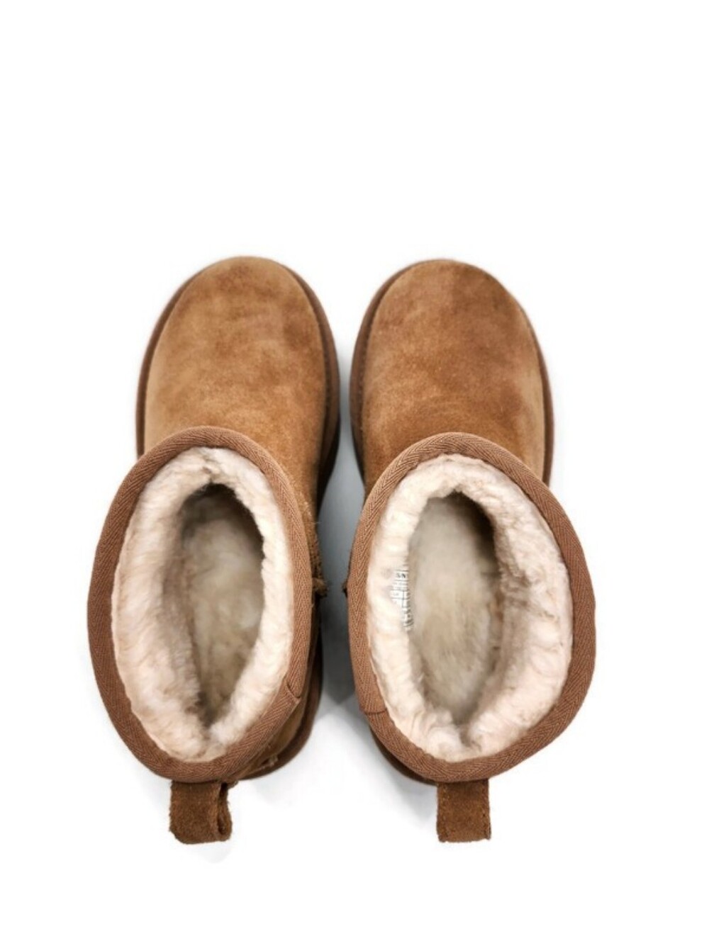 UGG Classic Ultra Mini Platform Pull-On Booties In Chestnut Tan - Picture 3 of 11